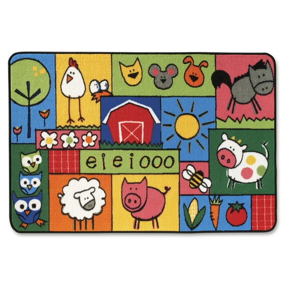 Carpets for Kids 36.39 Old MacDonald Farm  3 ft. x 4.5 ft.