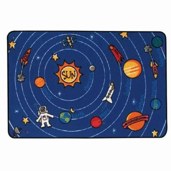 Carpets for Kids 36.54 Spaced Out Rug  3 ft. x 4.5 ft.