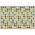thumbnail image 1 of Carpets for Kids 37.55 3 x 4 ft.6 in. Microdots Rectangle Area Rug, Tan, 1 of 2