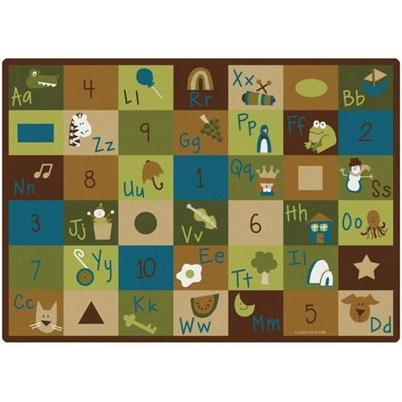 Carpets for Kids 37701 Learning Blocks Nature Rug