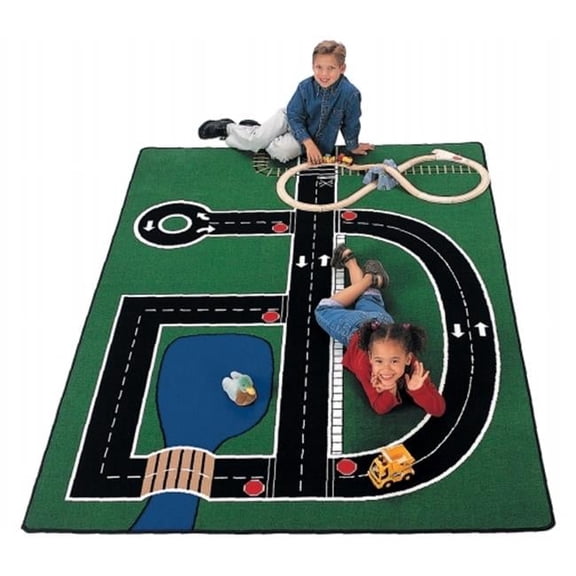Carpets for Kids 400 Neighborhood 5ft 10in x 8ft 4in Rectangle
