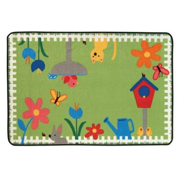 Carpets for Kids 48.67 Garden Time Rug 4 ft. x 6 ft.
