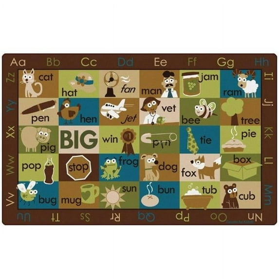 Carpets for Kids 59762 Rhyme Time Rug Nature