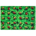 thumbnail image 1 of Carpets for Kids 60016 6 x 9 ft. Rectangle Real Ladybug Seating Rug, 1 of 4