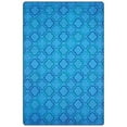 thumbnail image 1 of Carpets for Kids® Pixel Perfect Collection™ Mellow Morocco Activity Rug, 4' x 6', Blue, 1 of 4