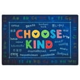 thumbnail image 1 of Carpets for Kids 62618 8 x 12 ft. Rectangle Choose Kind Rug, Blue, 1 of 3