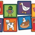 thumbnail image 1 of Carpets for Kids 64.75 4 x 6 ft. Rectangle Farm Animal Seating Rug, 1 of 1