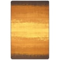 thumbnail image 1 of Carpets for Kids® Pixel Perfect Collection™ Earth Tone Stripes Activity Rug, 4' x 6', Brown, 1 of 4