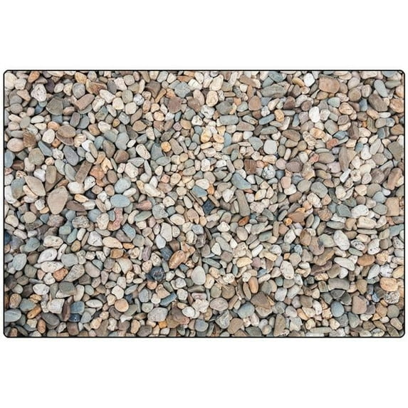 Carpets for Kids 65514 4 x 6 ft. Tranquil Traveling Road Play Rug - Rectangle