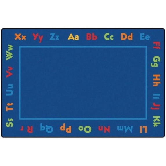 Carpets for Kids 72.88 Alphabet Value Rug 6 ft. x 9 ft.