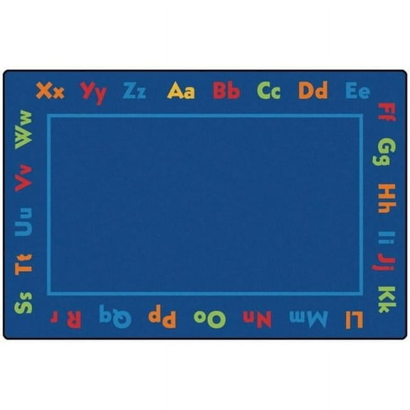 Carpets for Kids 72.88 Alphabet Value Rug  6 ft. x 9 ft.