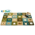 thumbnail image 1 of Carpets for Kids  8 ft. x 12 ft. Animal Patchwork Rectangle Rug - Nature, 1 of 1