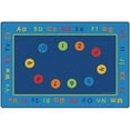 thumbnail image 1 of Carpets for Kids  8 x 12 ft. Rectangle Basic Concepts Literacy Rug, 1 of 1