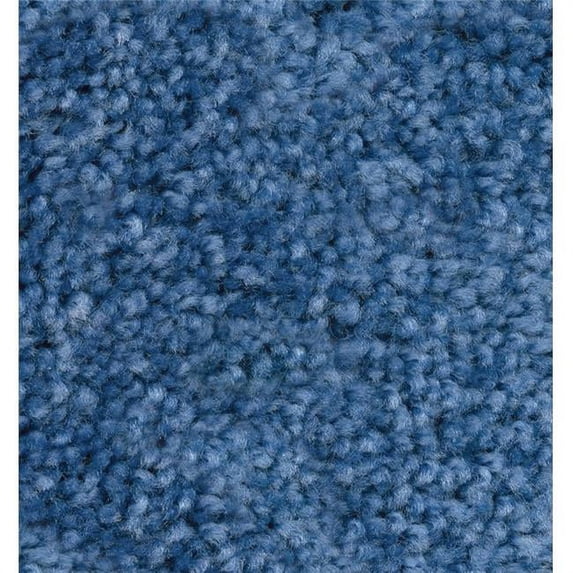 Carpets for Kids 8146.433 4 ft. x 6 ft. Kidplush Solid Rectangle Rug - Pacific Blue