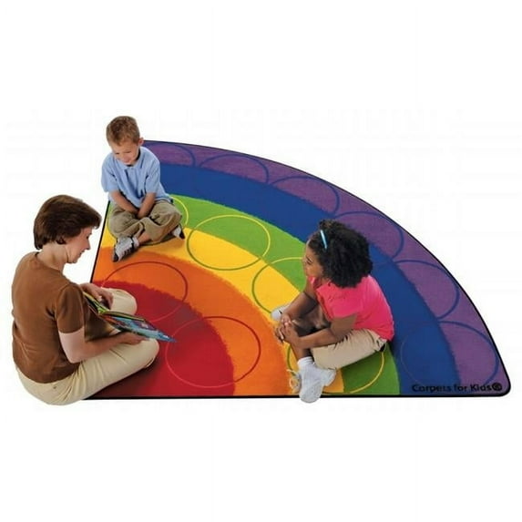 Carpets for Kids 8434 Rainbow Seating Rug