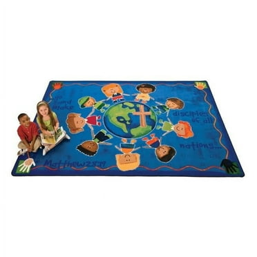 Carpets for Kids 92017 Great Commission Childrens Rug- 8 ft. x 12ft.