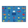 thumbnail image 1 of Carpets for Kids 96.93 Kids Value Rug - Alphabet Seating Rug, 1 of 1