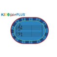 thumbnail image 1 of Carpets for Kids 96.99 Oval A-Sharp Music Rug - 8 x 12 ft., 1 of 1
