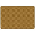 thumbnail image 1 of Carpets for Kids® KIDSoft™ Comforting Circles Tonal Solid Rug, 4’ x 6', Brown/Tan, 1 of 2