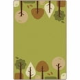 thumbnail image 1 of Carpets for Kids® KIDSoft™ Tranquil Trees Decorative Rug, 6' x 9', Green, 1 of 5