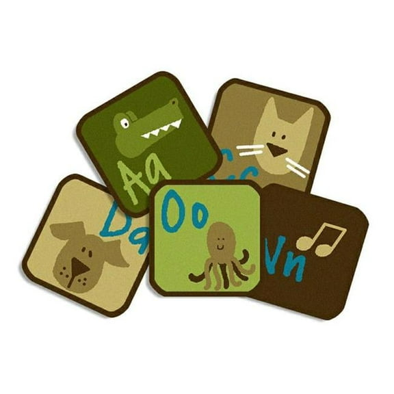 Carpets for Kids  Learning Blocks Kit - Nature Rug