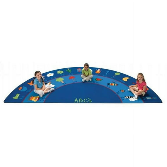 Fun With Phonics Semi-circle Rug