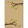 thumbnail image 1 of Carpets for Kids Branching Out Carpet 4' x 6' - Tan, 1 of 4