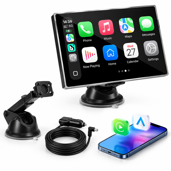 Carplay Screen For Car 7 Inch Wireless & Android Auto