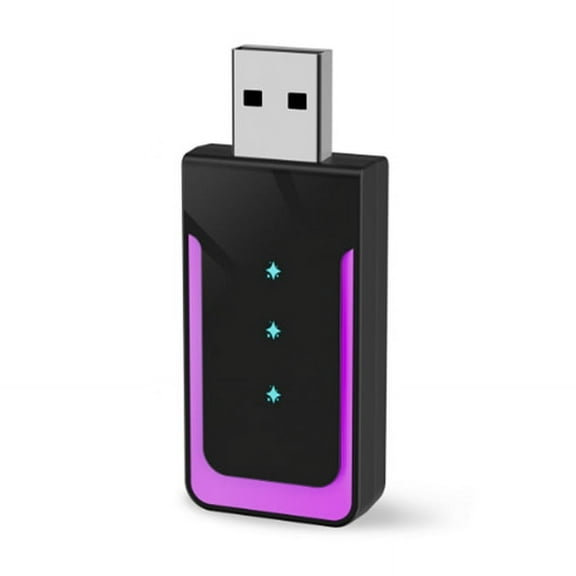 Carplay USB Version, Wireless Carplay Wired to Wireless Car Smart Navigation Carplay Box Pink-