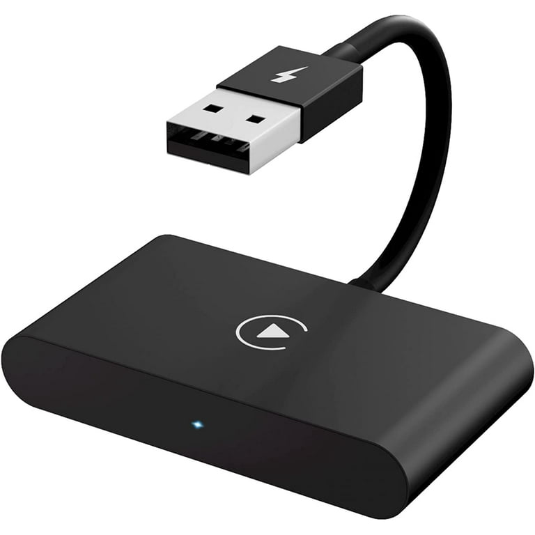 Carplay Wireless Adapter, 2023 Upgrade, Plug & Play, USB Bluetooth 