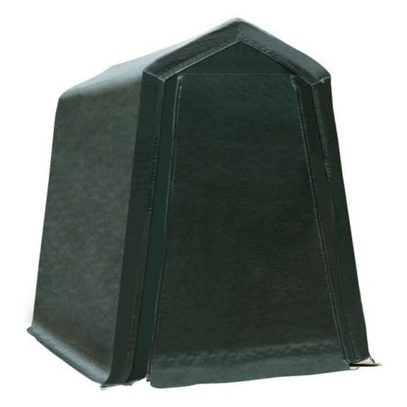 Carport with Sidewalls, Waterproof Steel PE Shelter - Outdoor Car Canopy, Portable Garage Tent - Green, Multiple Sizes