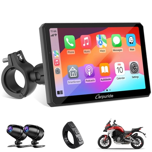 Carpuride W712D Wireless Carplay Android Auto Waterproof IP67