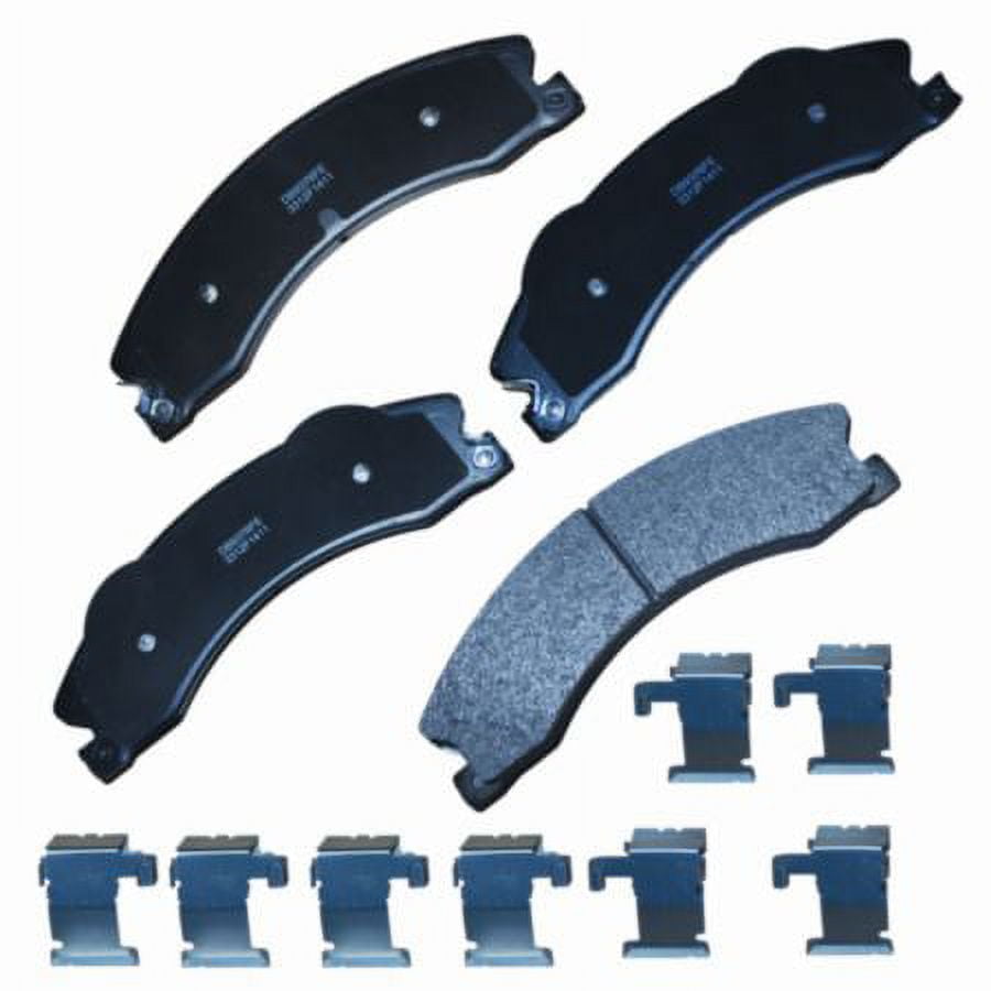 Carquest Frontline Severe Duty Semi-Metallic Brake Pads - (4-Pad Set) Fits select: 2011-2020 CHEVROLET SILVERADO, 2011-2019 GMC SIERRA