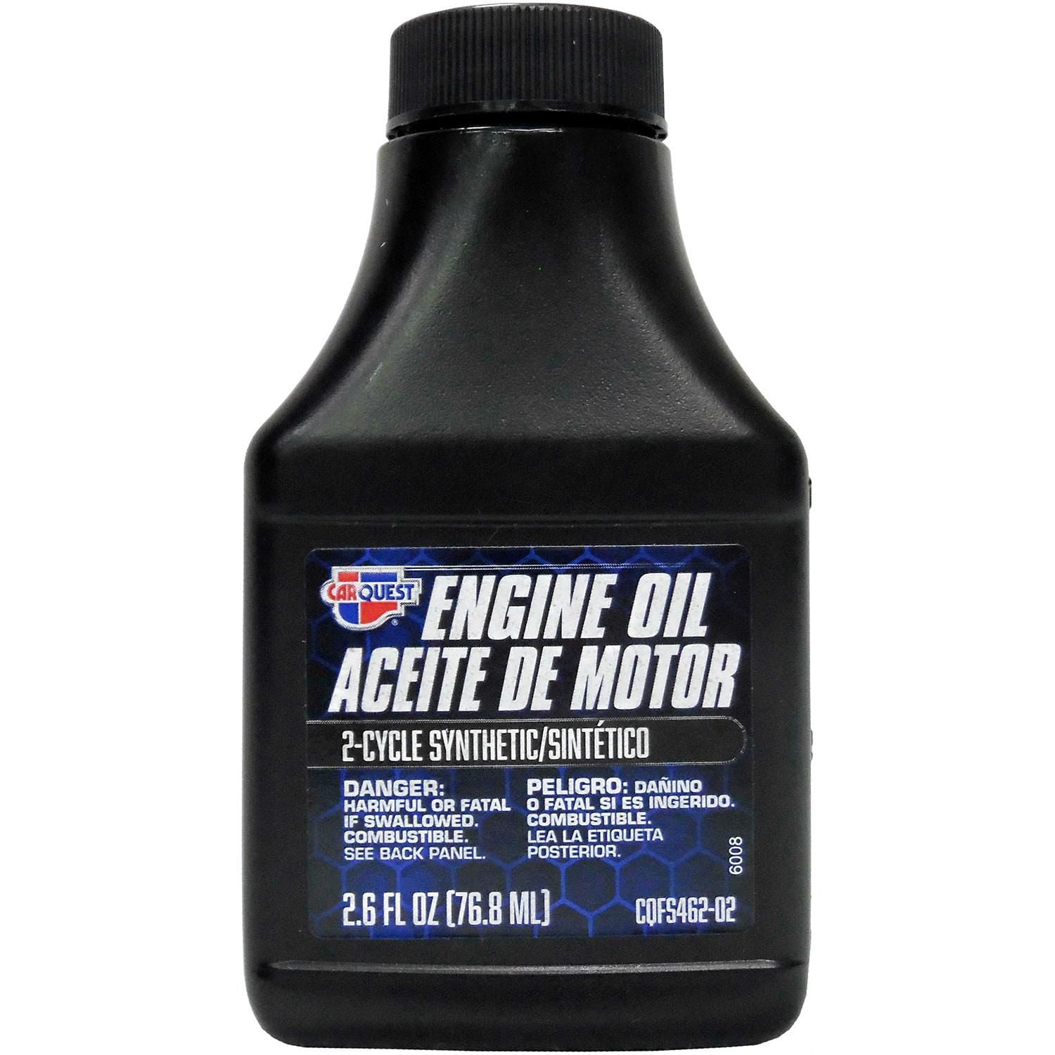 Carquest Oil & Fluids CARQUEST Full Synthetic 2-Cycle Oil - Meets Requirements of JASO FB, 2.6 oz bottle, sold by each