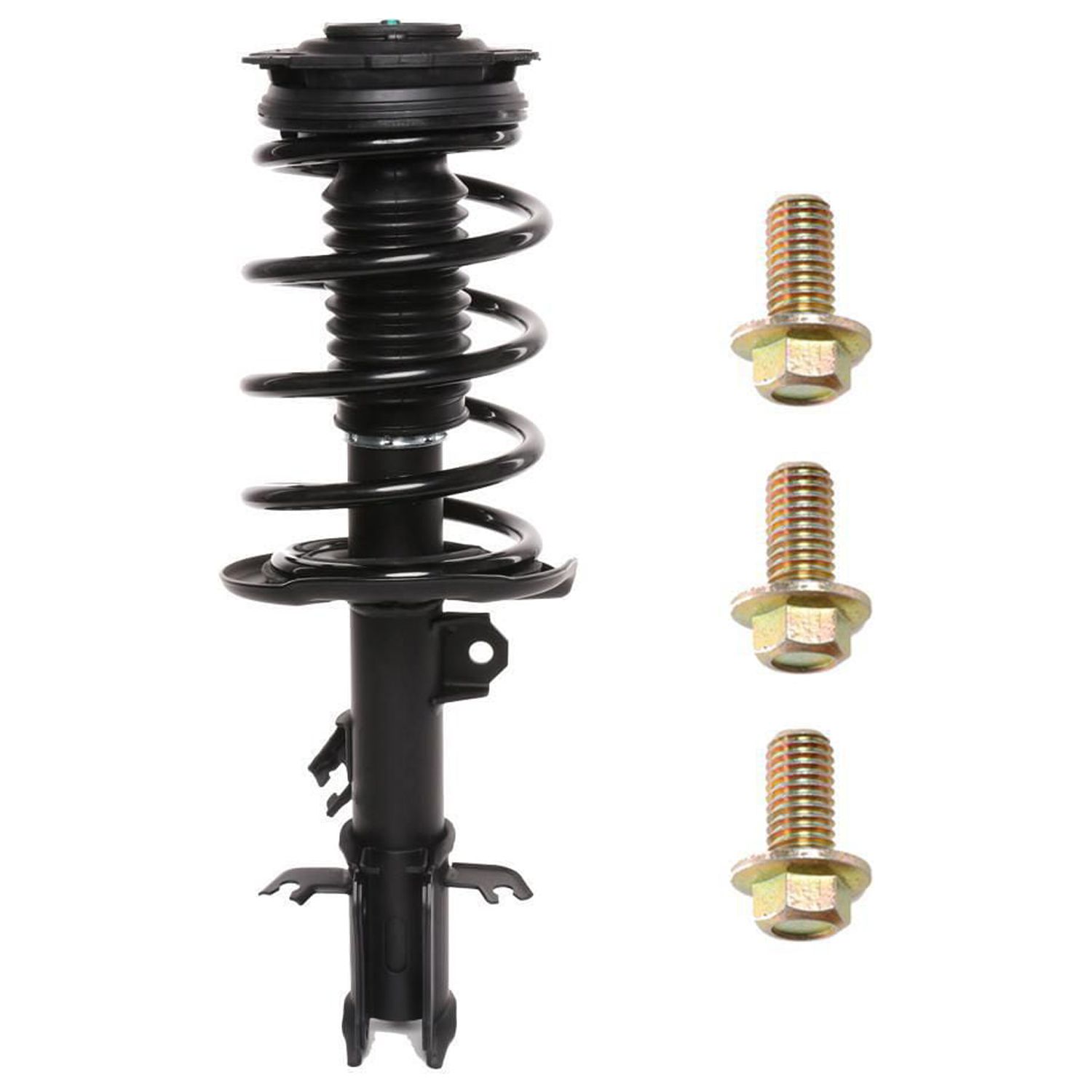 Carquest Premium Complete Strut Assembly Includes Strut, Coil Spring