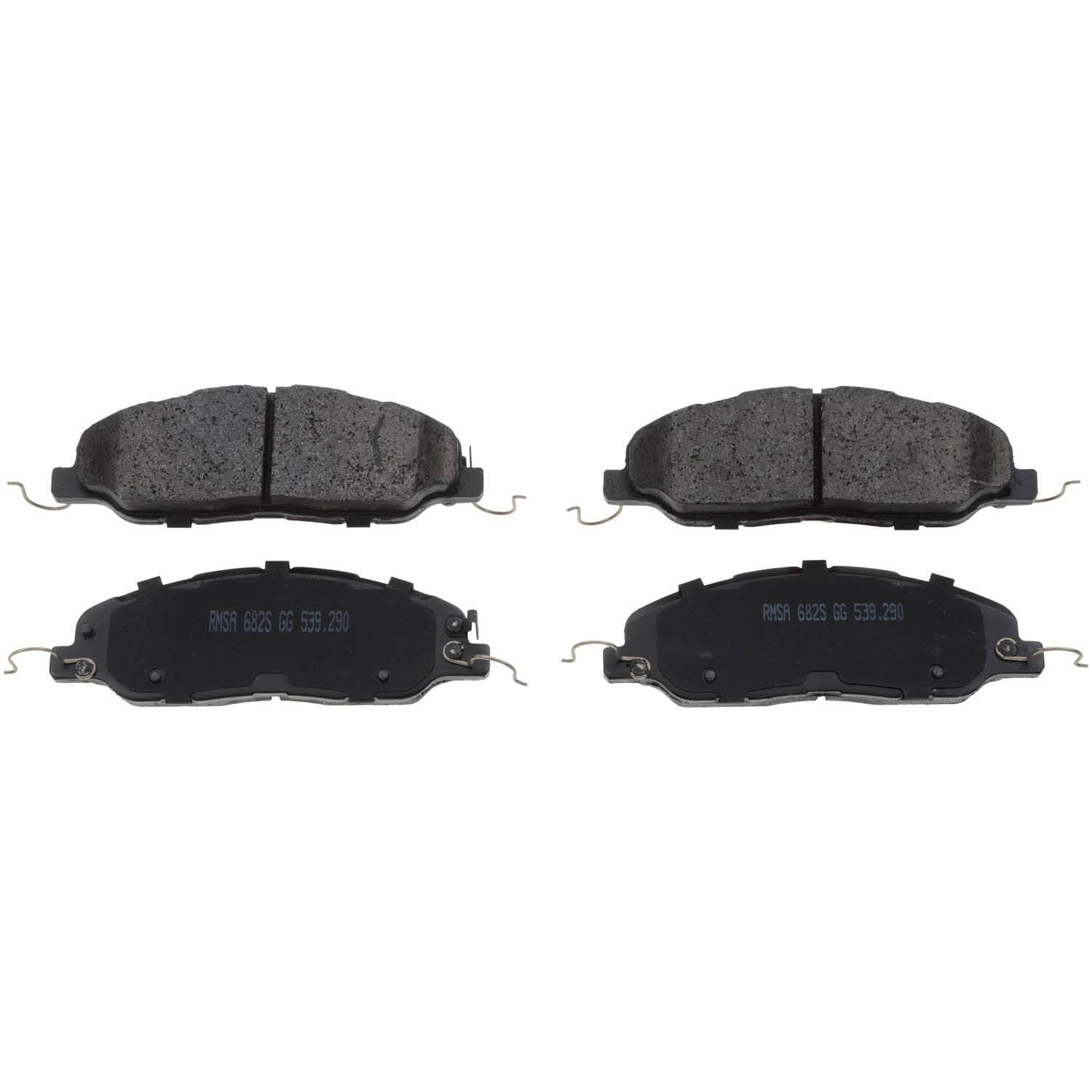 Carquest Premium Gold Ceramic Brake Pads - Front (4-Pad Set)