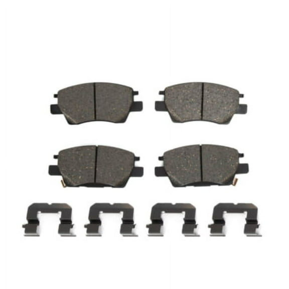 Carquest Premium Gold Ceramic Brake Pads - Front (4-Pad Set)