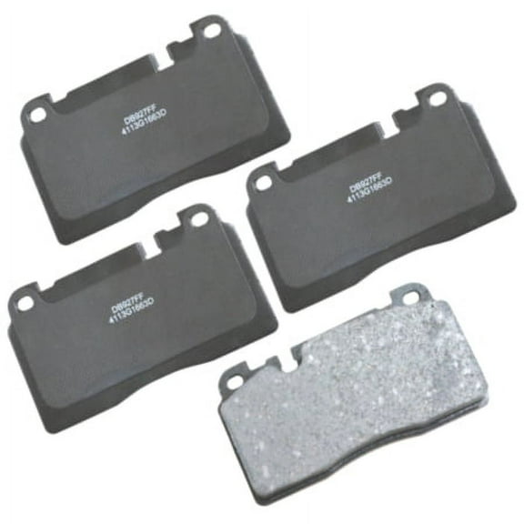Carquest Premium Gold Ceramic Brake Pads - Front (4-Pad Set)