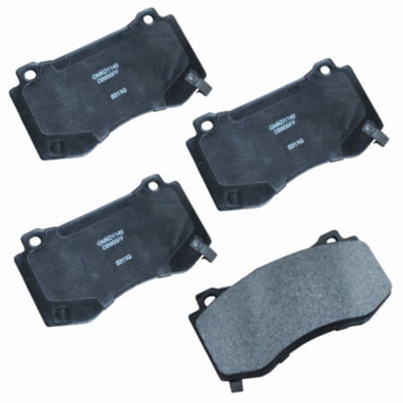 Carquest Premium Gold Semi-Metallic Brake Pads - Front (4-Pad Set)