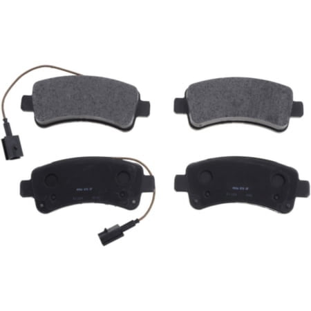 Carquest Premium Gold Semi-Metallic Brake Pads - Rear (4-Pad Set)
