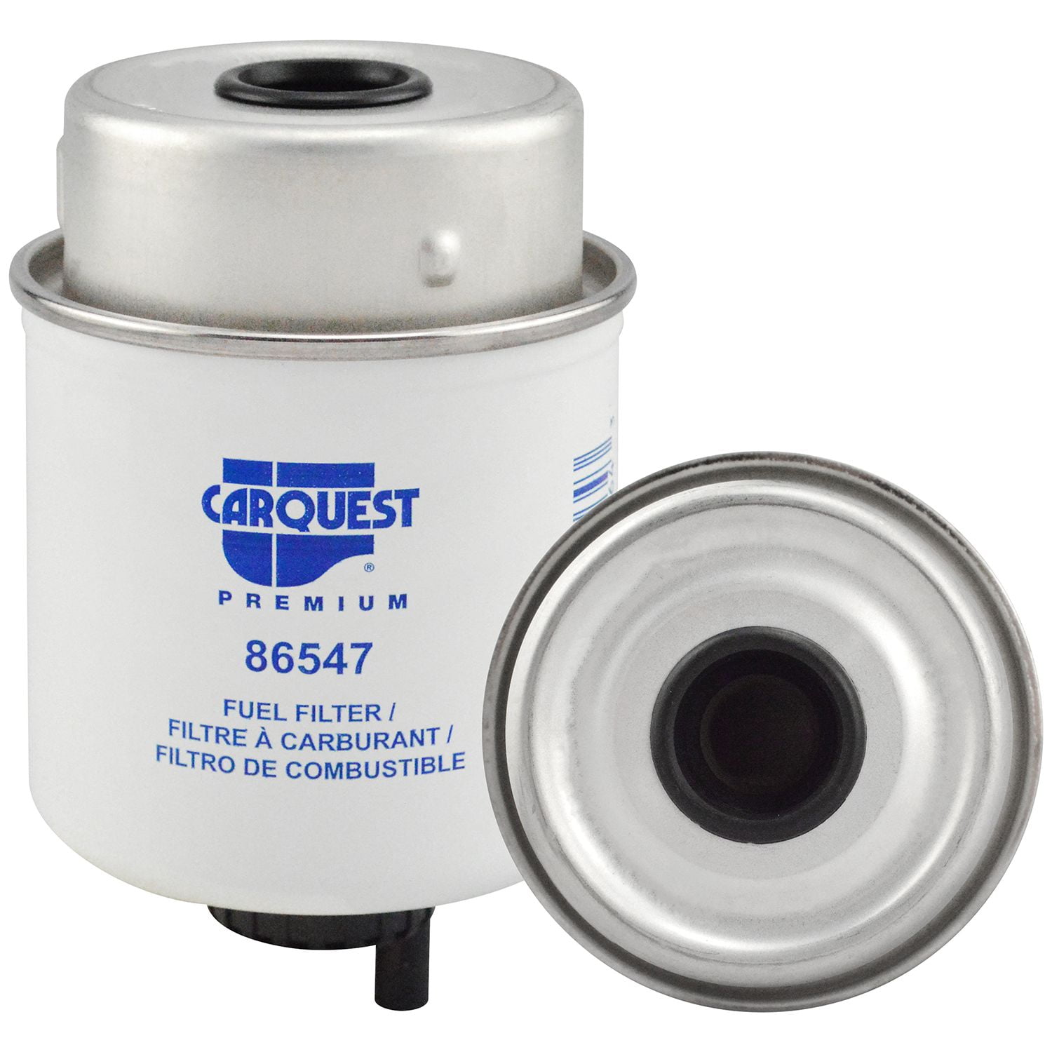 Carquest Premium HD Fuel Filter Fits Caterpillar, Perkins Engines; New Holland Tractors