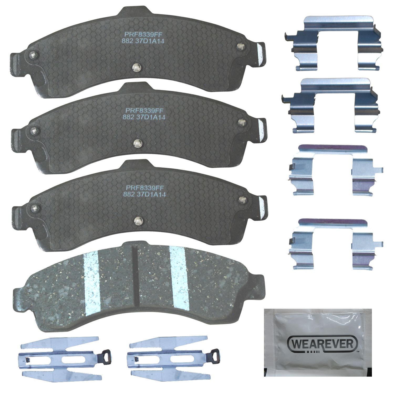 Carquest Professional Platinum Ceramic Brake Pads Front (4Pad Set