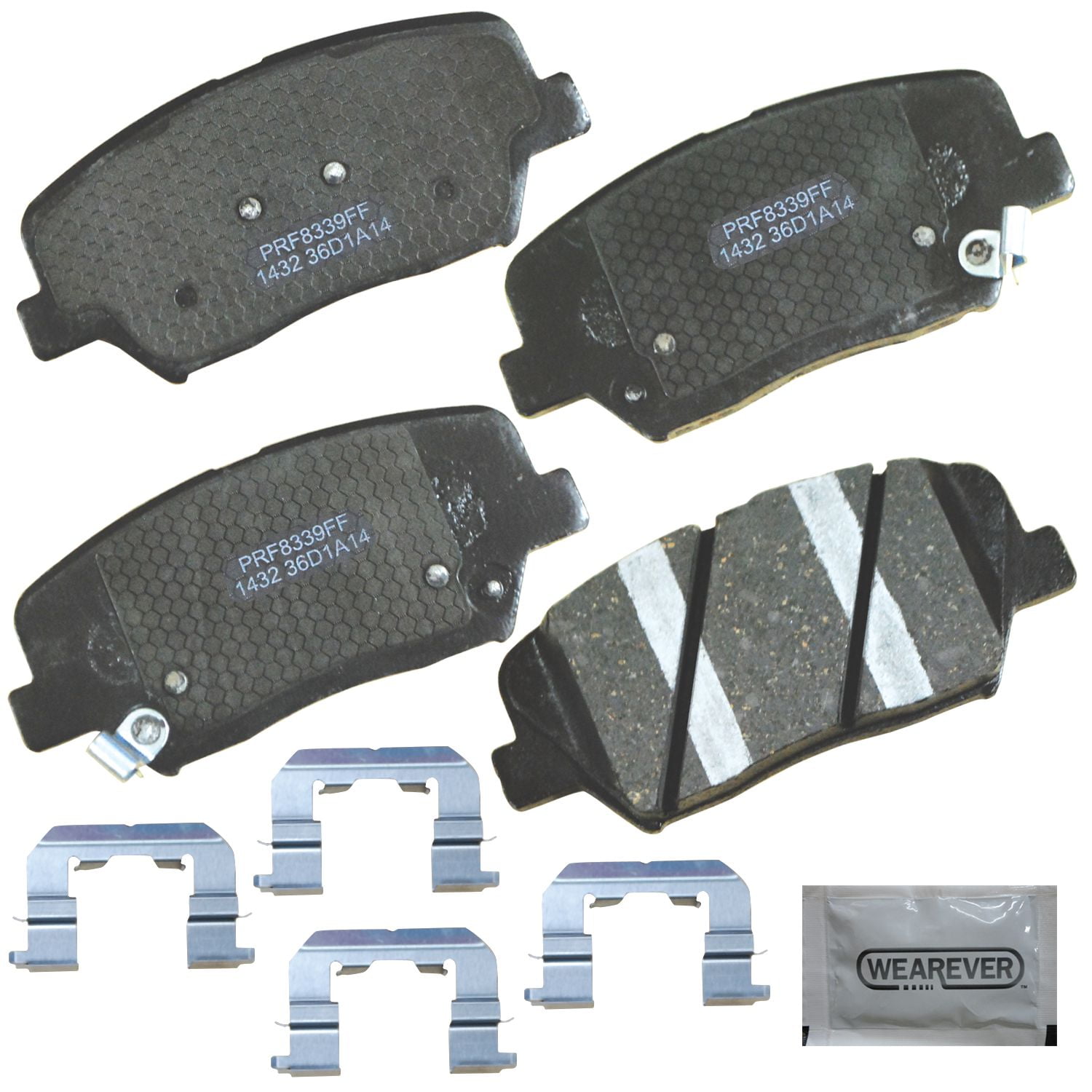 Carquest Professional Platinum Ceramic Brake Pads Front (4Pad Set