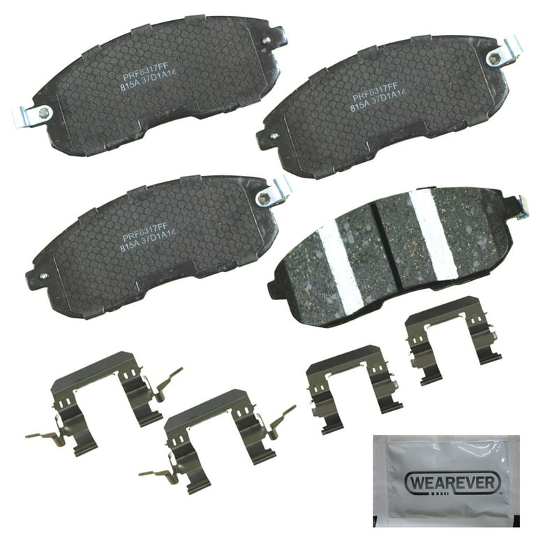 Ceramic Brake Pads - Front (4-Pad Set)