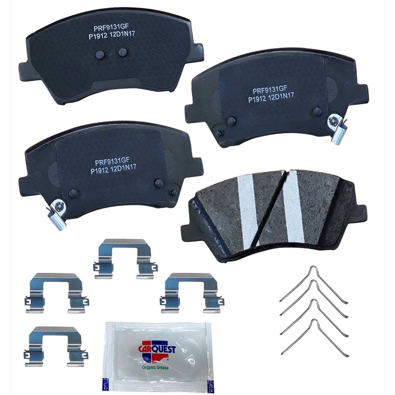 Carquest Professional Platinum Ceramic Brake Pads Front (4Pad Set