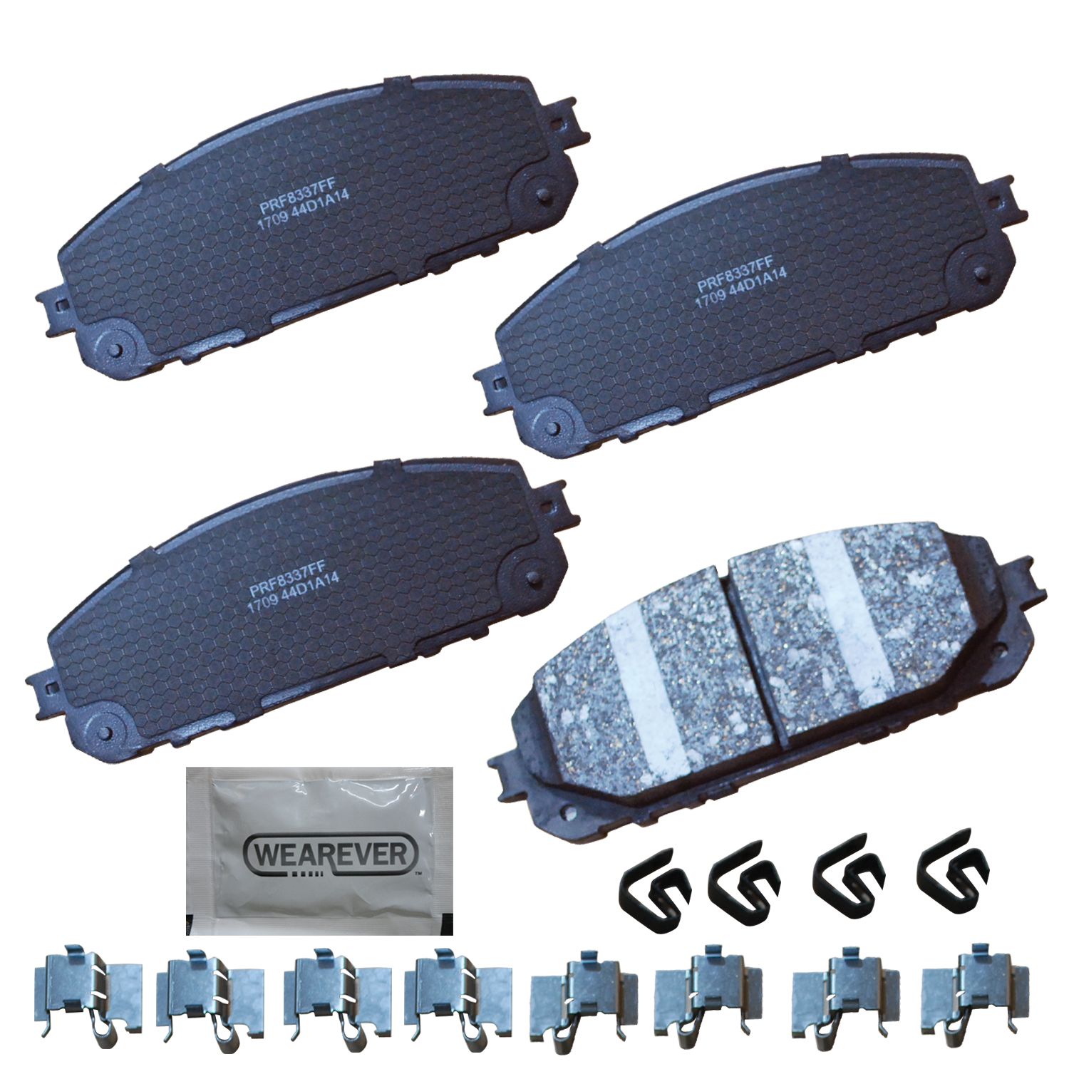 Carquest Professional Platinum Ceramic Brake Pads Front (4Pad Set