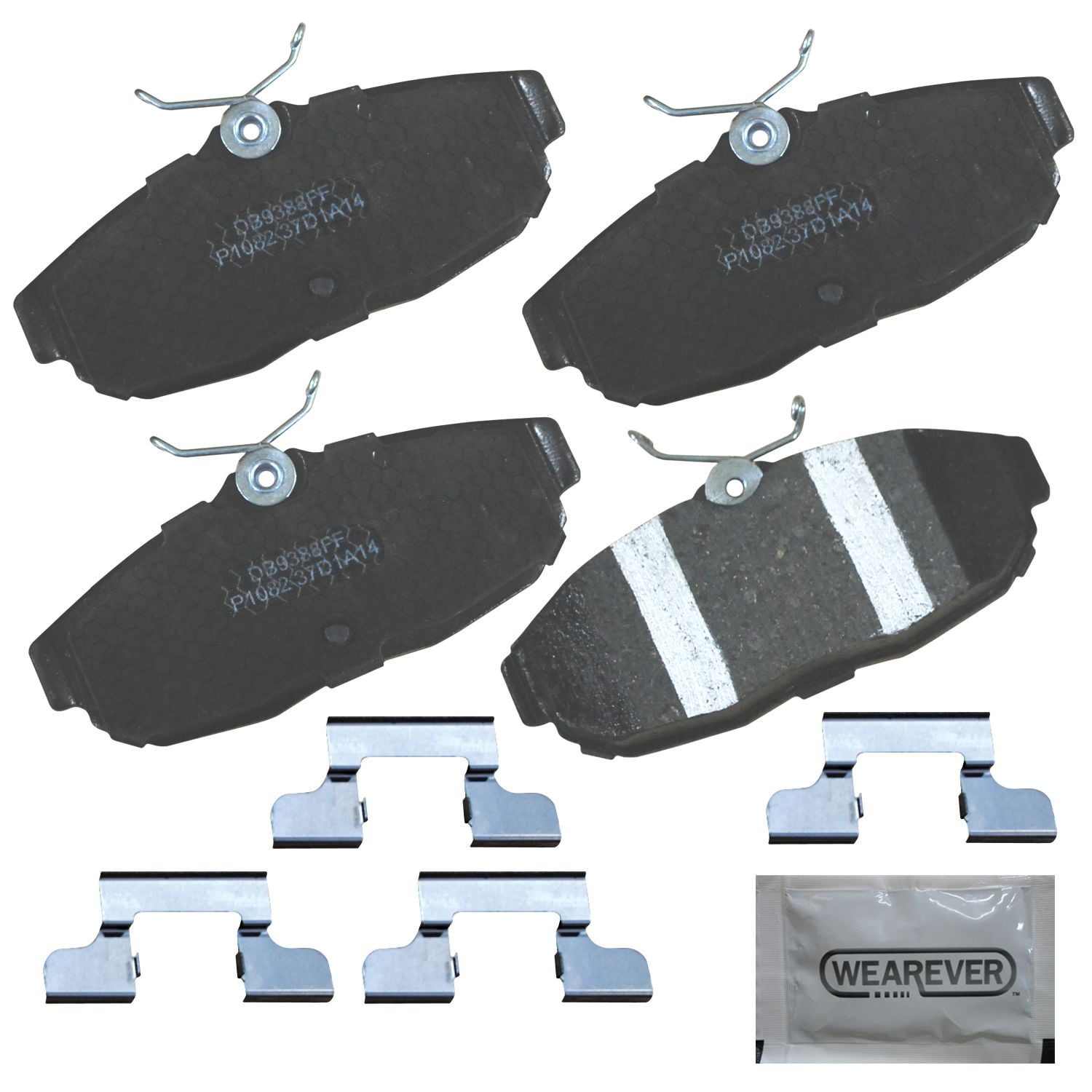 Carquest Professional Platinum Ceramic Brake Pads Rear (4Pad Set