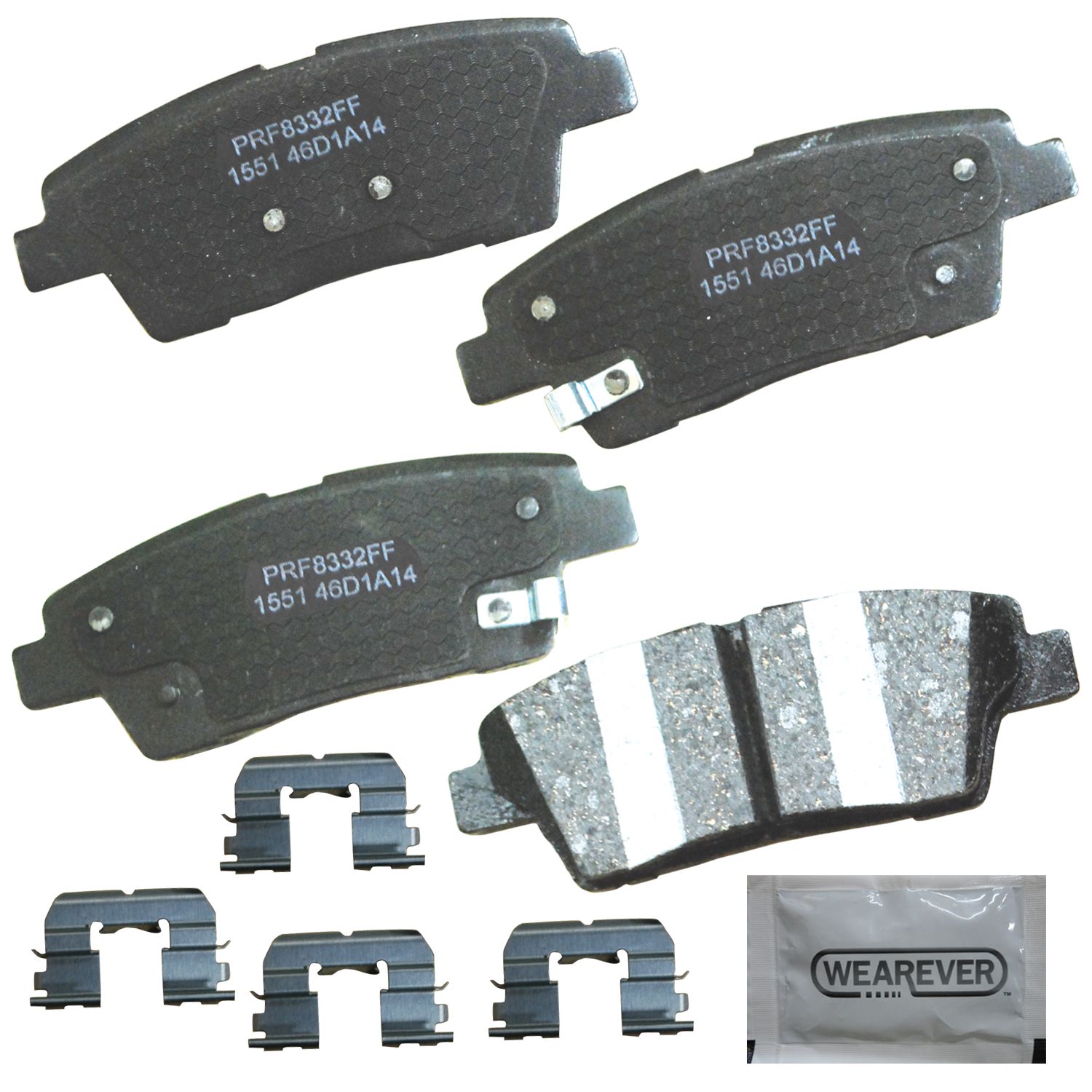 Carquest Professional Platinum Ceramic Brake Pads Rear (4Pad Set