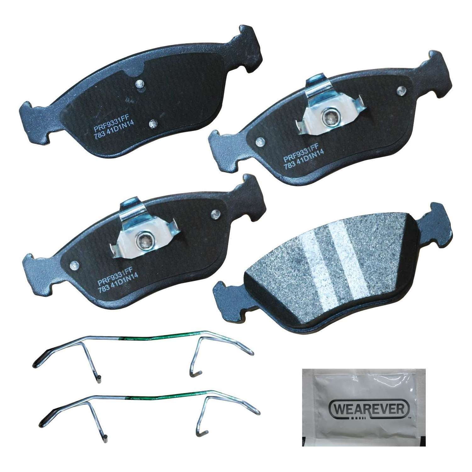 Carquest Professional Platinum SemiMetallic Brake Pads Front (4Pad