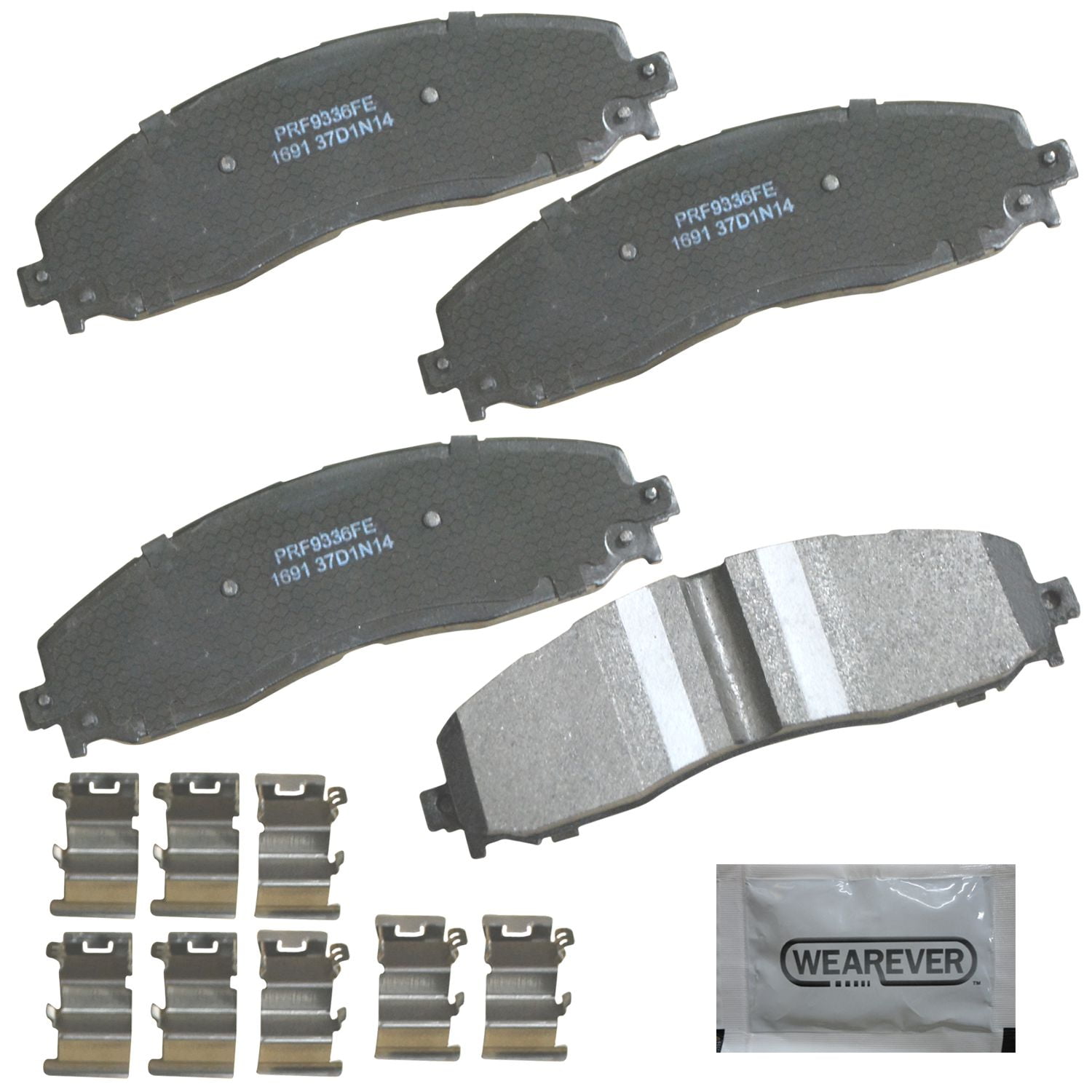 Carquest Professional Platinum SemiMetallic Brake Pads Rear (4Pad